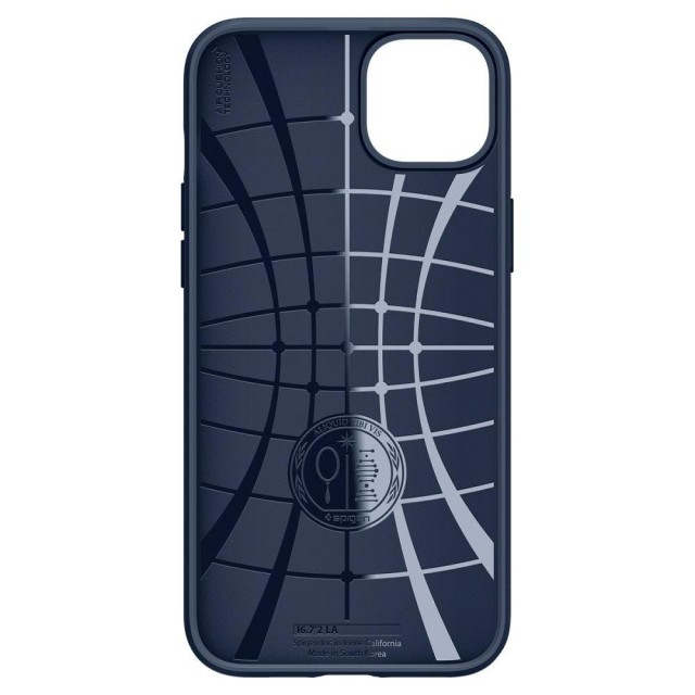 Чохол Spigen Liquid Air для iPhone 14 (Navy Blue) (ACS05038)