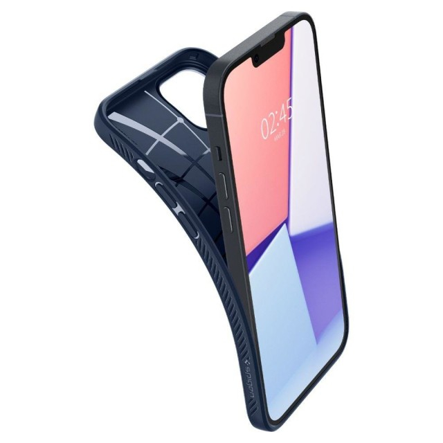 Чохол Spigen Liquid Air для iPhone 14 (Navy Blue) (ACS05038)