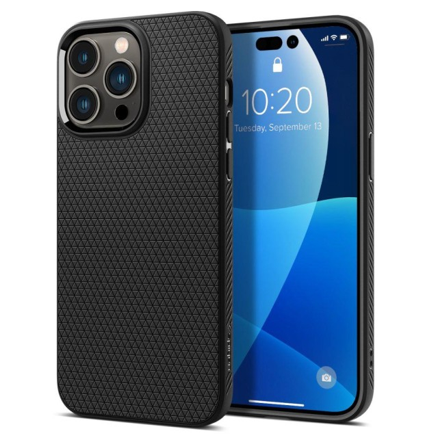Чохол Spigen Liquid Air для iPhone 14 Pro (Matte Black) (ACS04957)