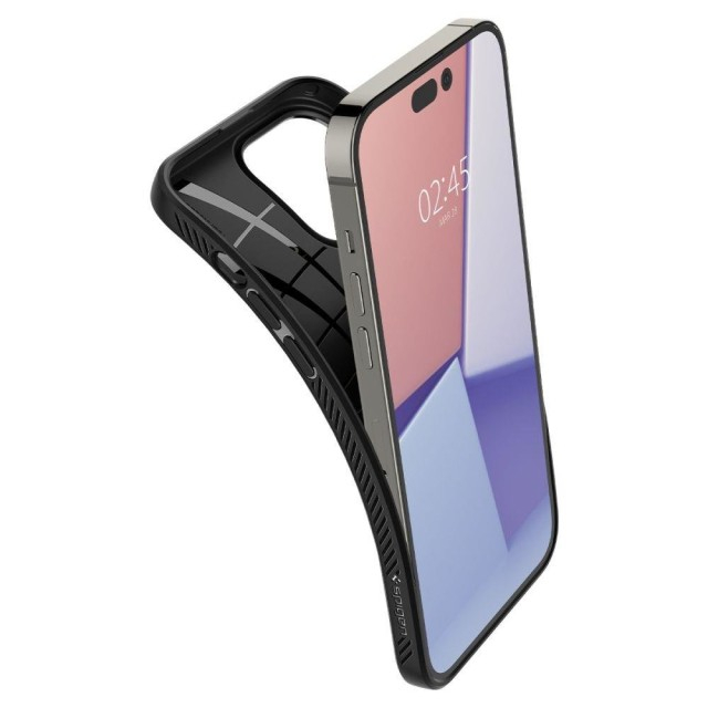 Чохол Spigen Liquid Air для iPhone 14 Pro (Matte Black) (ACS04957)