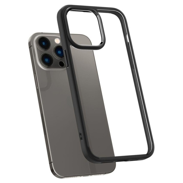 Чохол Spigen Ultra Hybrid для Apple iPhone 14 Pro (Matte Black) (ACS04961)