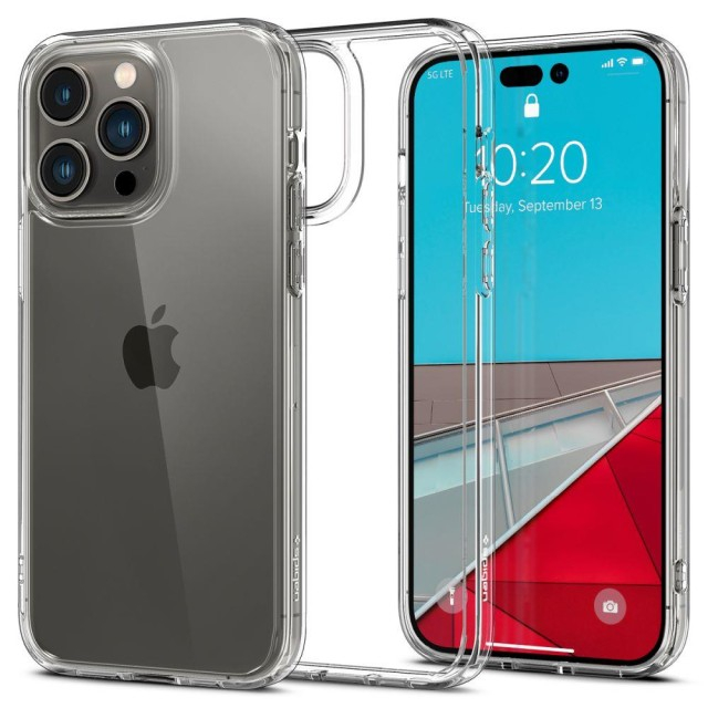 Чохол Spigen Ultra Hybrid для Apple iPhone 14 Pro (Crystal Clear) (ACS04960)