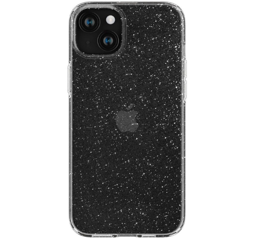 Чохол Spigen Liquid Crystal Glitter для iPhone 15 (Crystal Quartz) (ACS06788)