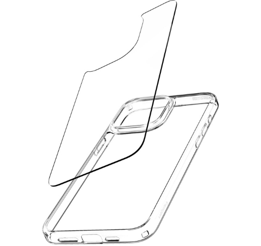 Чехол Spigen Air Skin Hybrid для Apple iPhone 15 Pro Max (Crystal Clear) (ACS06554)