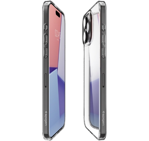 Чехол Spigen Air Skin Hybrid для Apple iPhone 15 Pro Max (Crystal Clear) (ACS06554)