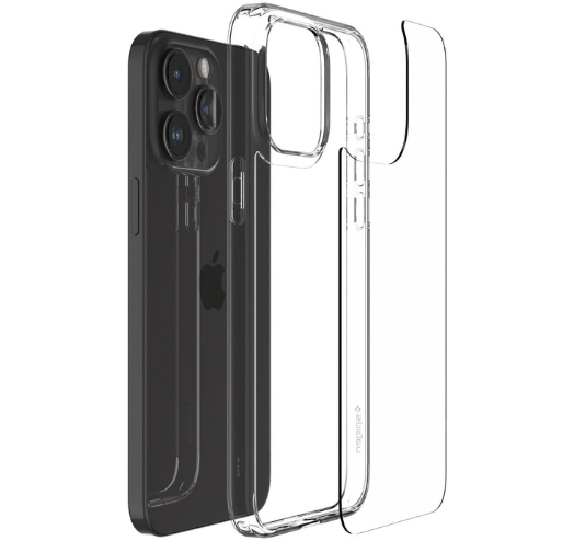 Чехол Spigen Air Skin Hybrid для Apple iPhone 15 Pro Max (Crystal Clear) (ACS06554)