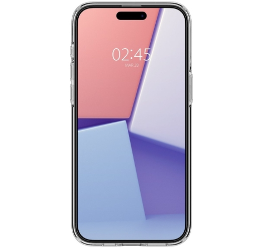 Чехол Spigen Crystal Flex для Apple iPhone 15 Pro Max (Crystal Clear) (ACS06443)