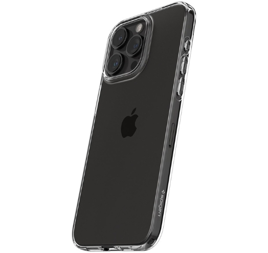 Чехол Spigen Crystal Flex для Apple iPhone 15 Pro Max (Crystal Clear) (ACS06443)