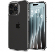 Чехол Spigen Crystal Flex для Apple iPhone 15 Pro (Crystal Clear) (ACS06468)
