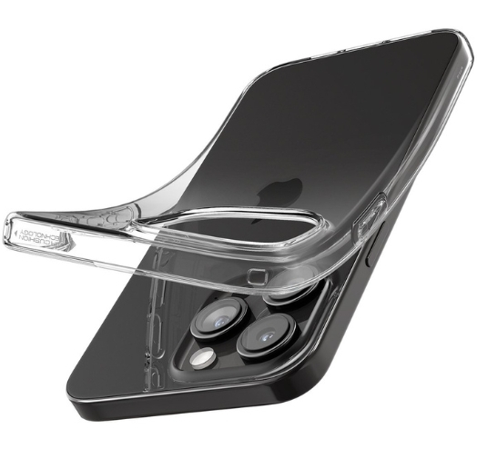Чехол Spigen Crystal Flex для Apple iPhone 15 Pro Max (Crystal Clear) (ACS06443)