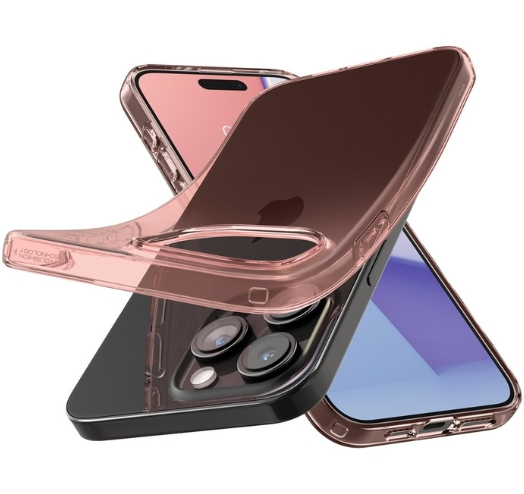 Чехол Spigen Crystal Flex для Apple iPhone 15 Pro Max (Rose Crystal) (ACS06445)