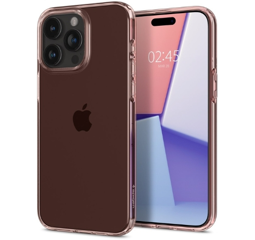 Чехол Spigen Crystal Flex для Apple iPhone 15 Pro Max (Rose Crystal) (ACS06445)