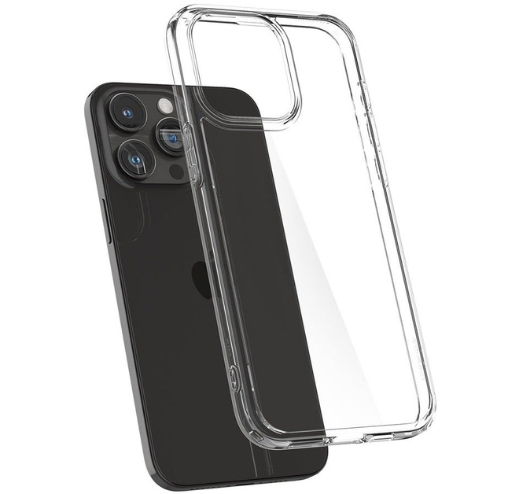 Чехол Spigen Crystal Hybrid для Apple iPhone 15 Pro (Crystal Clear) (ACS06471)