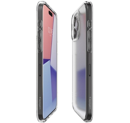 Чехол Spigen Crystal Hybrid для Apple iPhone 15 Pro (Crystal Clear) (ACS06471)