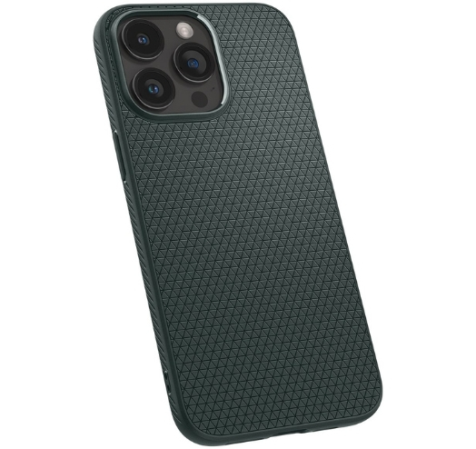 Чохол Spigen Liquid Air для Apple iPhone 15 Pro Max (Abyss Green) (ACS06564)