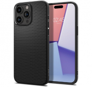 Чохол Spigen Liquid Air для Apple iPhone 15 Pro Max (Matte Black) (ACS06562)