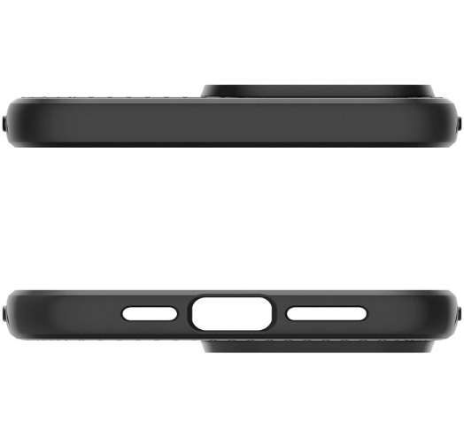 Чохол Spigen Liquid Air для Apple iPhone 15 Pro Max (Matte Black) (ACS06562)