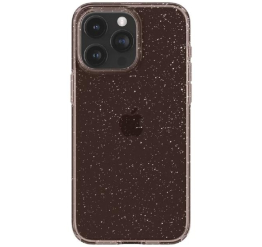 Чохол Spigen Liquid Crystal Glitter для Apple iPhone 15 Pro Max (Rose Quartz) (ACS06560)