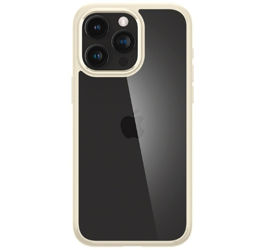 Чохол Spigen Ultra Hybrid для Apple iPhone 15 Pro (Mute Beige) (ACS06712)