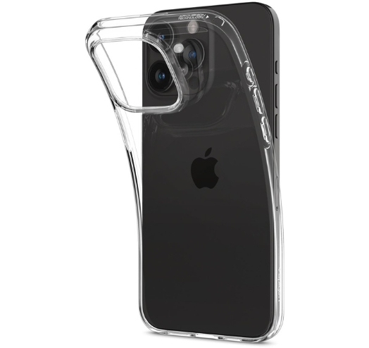 Чохол Spigen Liquid Crystal для Apple iPhone 15 Pro (Crystal Clear) (ACS06699)