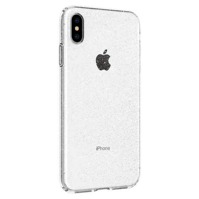 Чохол Spigen Liquid Crystal Glitter для iPhone XS Max (Crystal Quartz) (065CS25123)