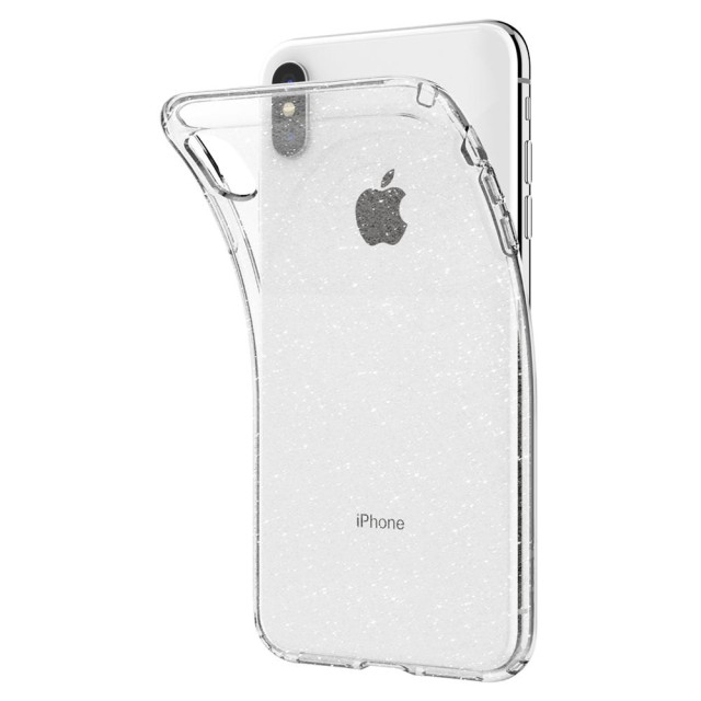 Чохол Spigen Liquid Crystal Glitter для iPhone XS Max (Crystal Quartz) (065CS25123)