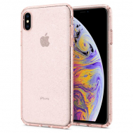 Чехол Spigen Liquid Crystal Glitter для iPhone XS Max (Rose Quartz) (065CS25124)