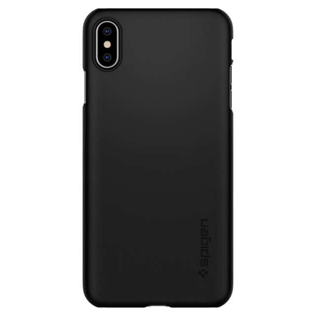 Чохол Spigen Thin Fit для iPhone Xs Max (Black) (065CS24824)