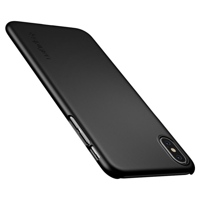 Чохол Spigen Thin Fit для iPhone Xs Max (Black) (065CS24824)