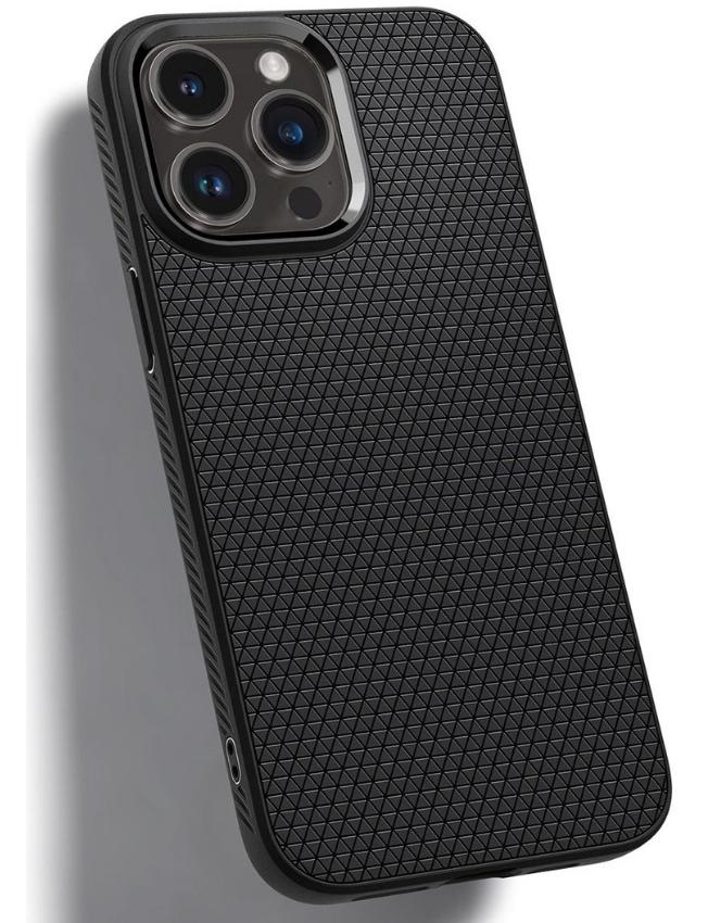 Чохол Spigen Liquid Air для Apple iPhone 14 Pro Max (Matte Black) (ACS04813)