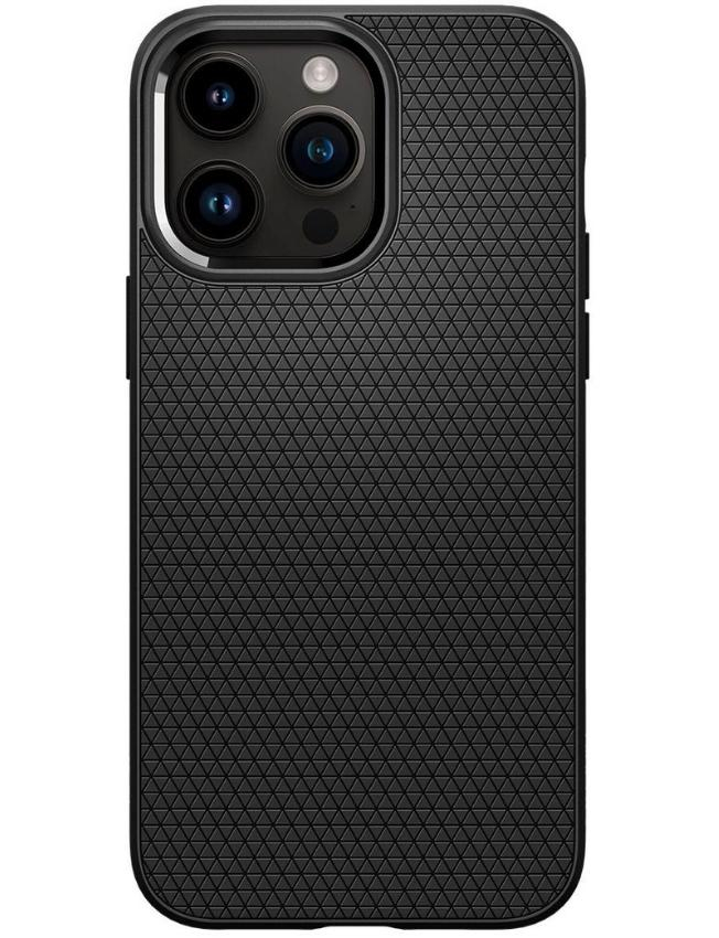 Чохол Spigen Liquid Air для Apple iPhone 14 Pro Max (Matte Black) (ACS04813)