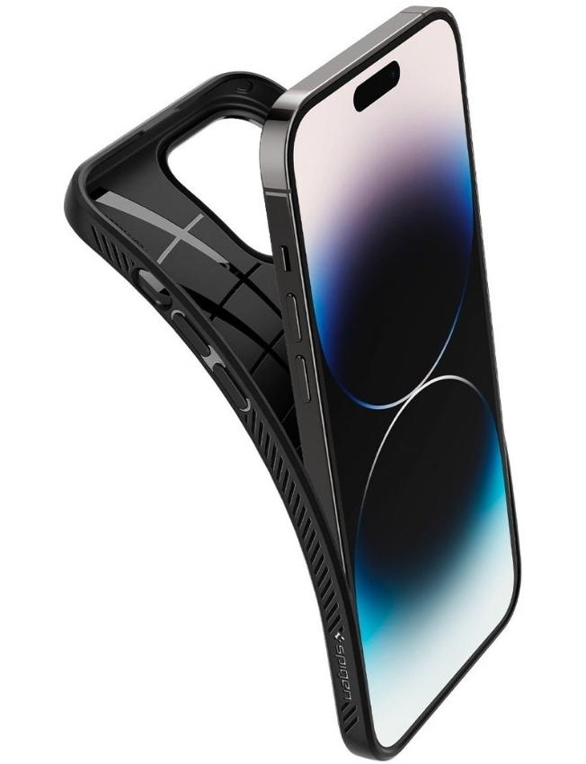 Чохол Spigen Liquid Air для Apple iPhone 14 Pro Max (Matte Black) (ACS04813)