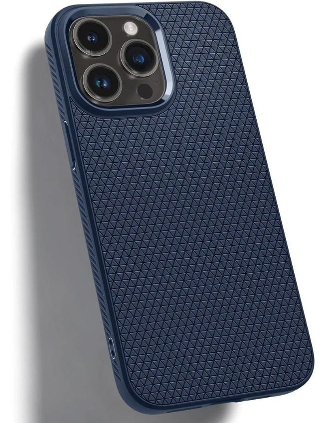 Чохол Spigen Liquid Air для Apple iPhone 14 Pro Max (Navy Blue) (ACS04814)