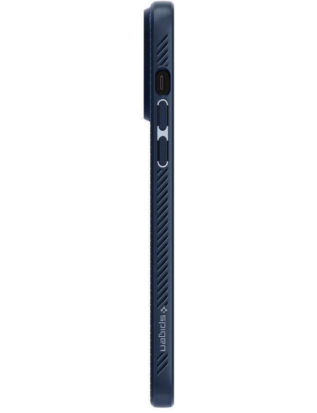Чохол Spigen Liquid Air для Apple iPhone 14 Pro Max (Navy Blue) (ACS04814)