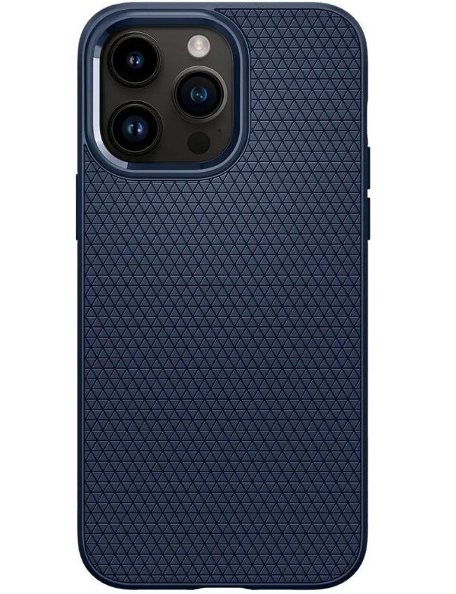 Чохол Spigen Liquid Air для Apple iPhone 14 Pro Max (Navy Blue) (ACS04814)