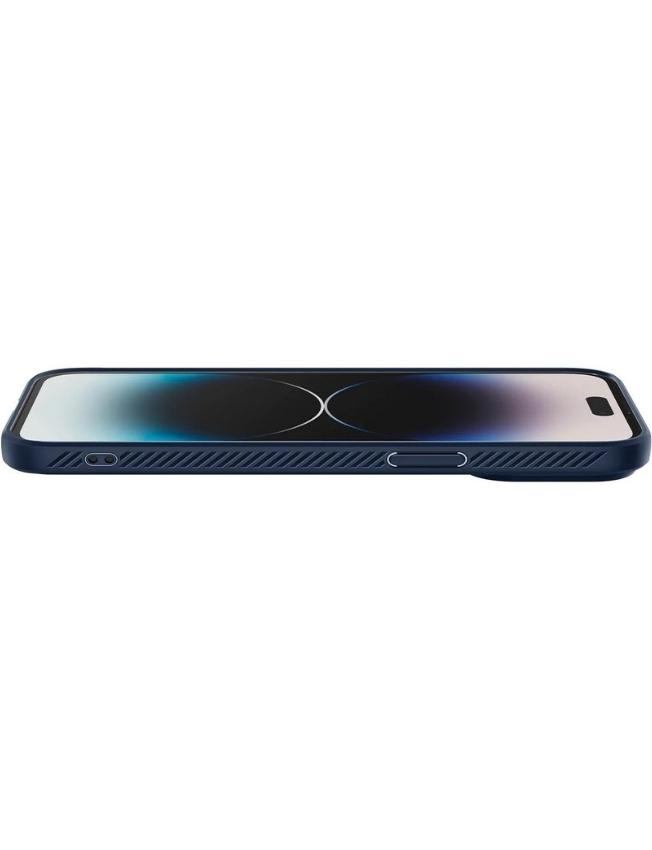 Чохол Spigen Liquid Air для Apple iPhone 14 Pro Max (Navy Blue) (ACS04814)
