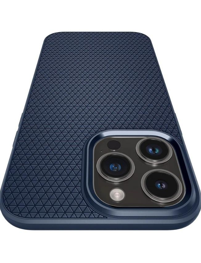 Чохол Spigen Liquid Air для Apple iPhone 14 Pro Max (Navy Blue) (ACS04814)