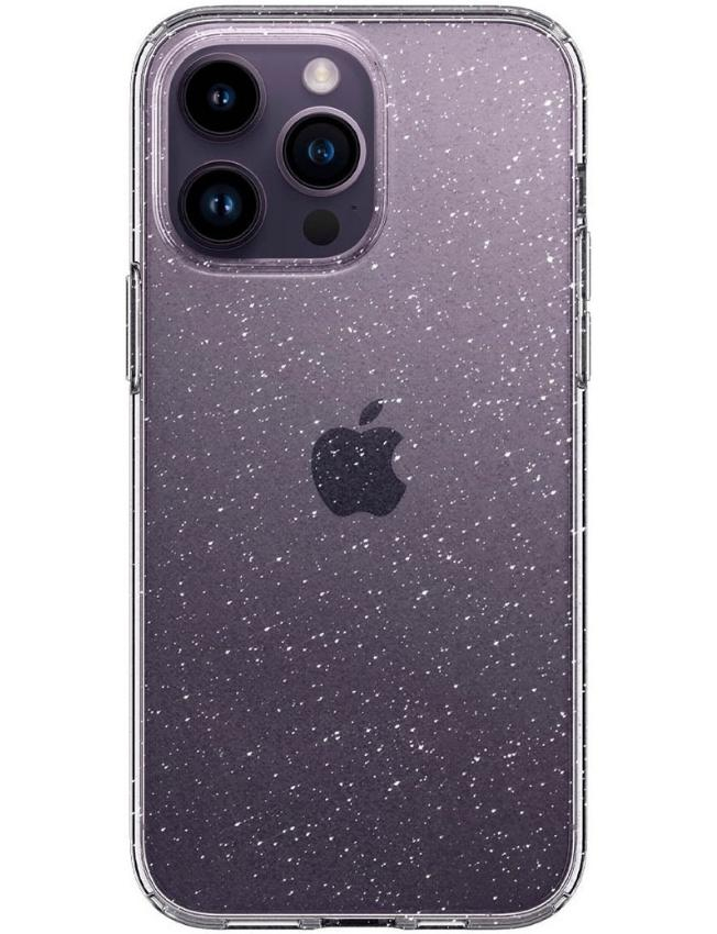 Чохол Spigen Liquid Crystal Glitter для Apple iPhone 14 Pro Max (Crystal Quartz) (ACS04810)