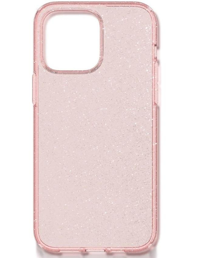 Чохол Spigen Liquid Crystal Glitter для Apple iPhone 14 Pro Max (Rose Quartz) (ACS04811)
