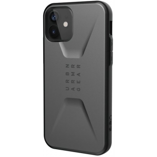 Чехол UAG Civilian для Apple iPhone 12/12 Pro (Silver) (11235D113333)