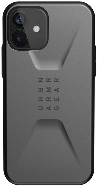 Чехол UAG Civilian для Apple iPhone 12/12 Pro (Silver) (11235D113333)