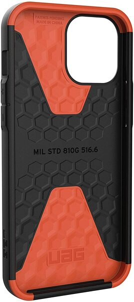 Чехол UAG Civilian для Apple iPhone 12 Pro Max (Black) (11236D114040)