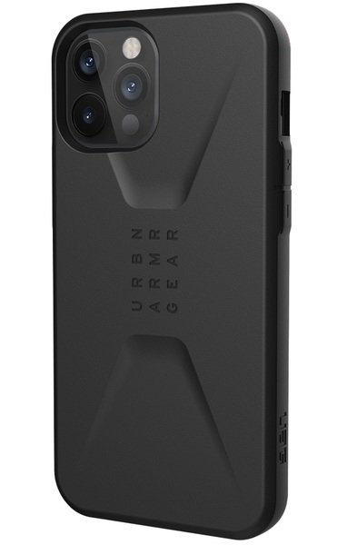 Чехол UAG Civilian для Apple iPhone 12 Pro Max (Black) (11236D114040)