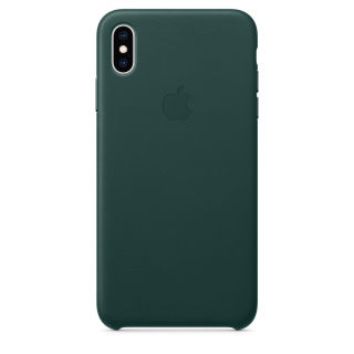 Leather Case iPhone Xs Max - Forest Green Original Assembly