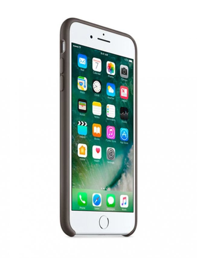 Чехол Silicone Case для iPhone 7 Plus/8 Plus (Cocoa) (MMT12) (Original Assembly)