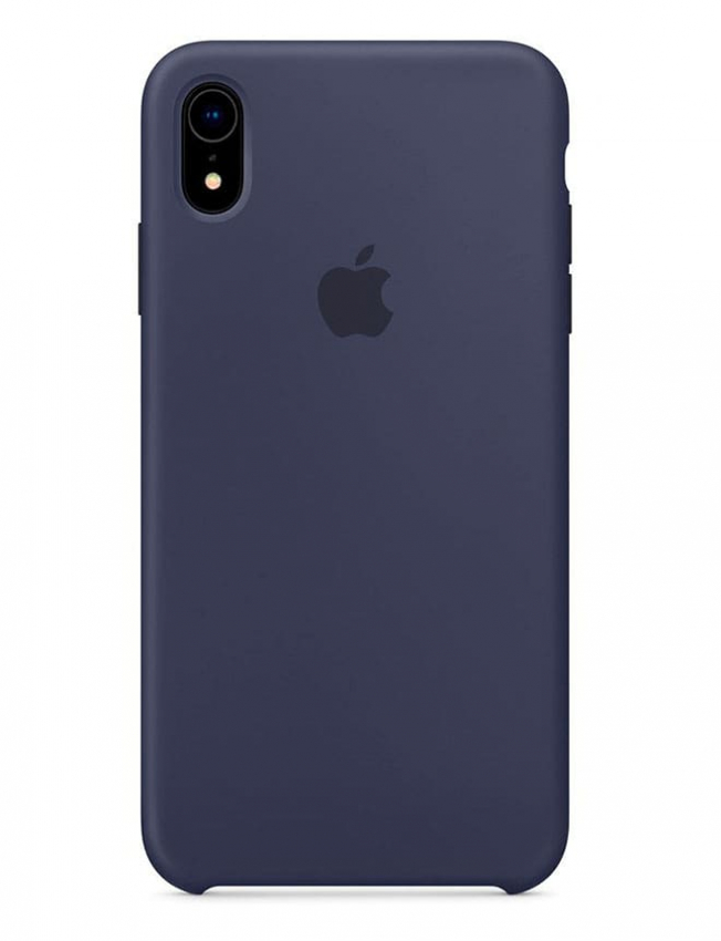 Чохол Silicone Case для iPhone XR (Midnight Blue) (Original Assembly)