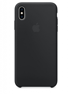 Silicone Case iPhone XS Max - Black (Original Assembly)
