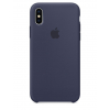 Чохол Silicone Case для iPhone Xs Max (Midnight Blue) (MRWG2) (Original Assembly)