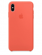 Чехол Silicone Case для iPhone Xs Max (Nectarine) (MTFF2) (Original Assembly)