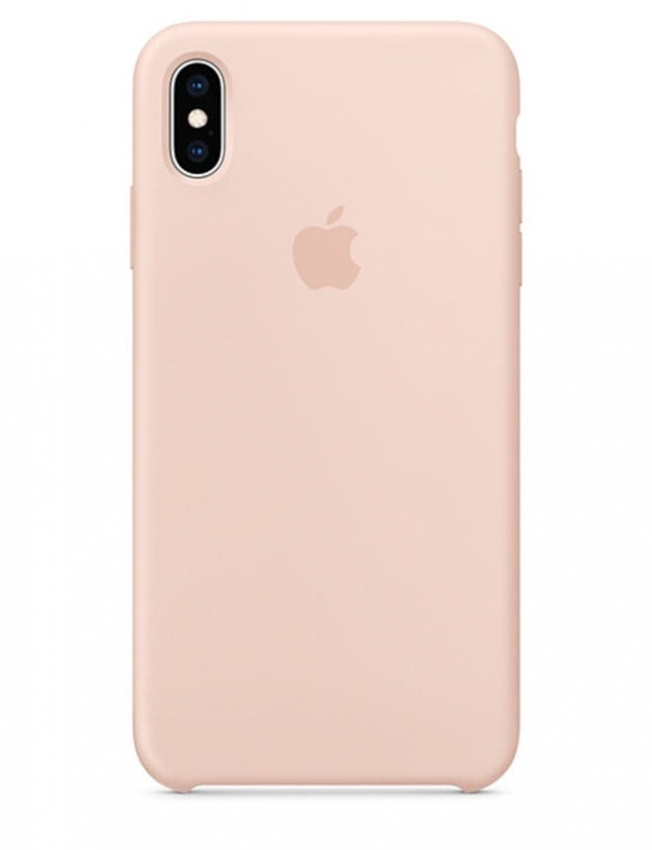 Чехол Silicone Case для iPhone Xs Max (Pink Sand) (MTFD2) (Original Assembly)